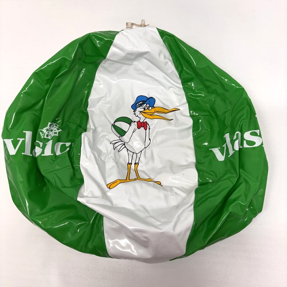 Vintage 1980's Vlasic Pickles Stork Beach Ball Promotional Advertising Vlasic - Picture 4 of 9